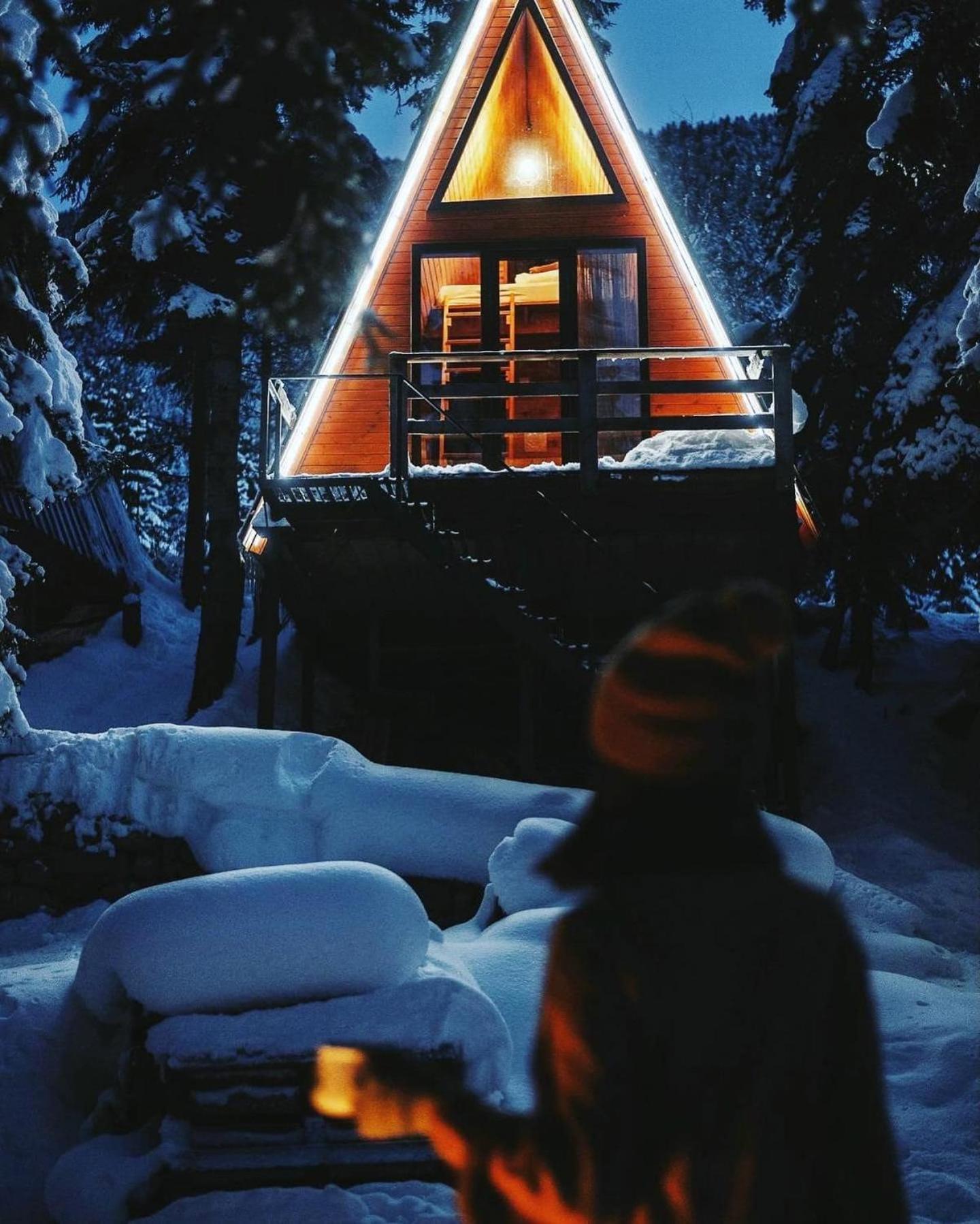 Bude Mestia Cottages Экстерьер фото
